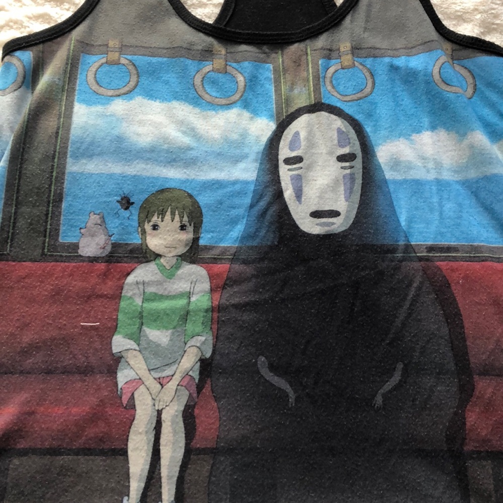 Spirited away tank top